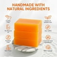 thumbnail image 3 of Kokovifyves Persimmon Bath Soap Cleanses The Persimmon Extract Fragrances Soap Smooths and Moisturizes 100g, 3 of 6