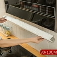 thumbnail image 1 of Vacemry Range Hood Oil Absorbing Filter Paper, Universal Kitchen Grease Filter Cotton, Removable Disposable Grease Filter for Home Restaurant Range Hood, Easy Cut Install Foldable Design, 1 of 3