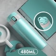 thumbnail image 5 of witspace 16 Oz/500 Ml Insulated Water Bottle, Stainless Steel Thermo Coffee Travel Mug, Thermal Cup with Snap Flip Lid, 𝖡𝖯𝖠 𝖥𝗋𝖾𝖾 for Hot and Cold Drinking, 5 of 6