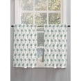 thumbnail image 5 of Green Palm Trees Bathroom Window Curtain, Country Summer Botanical Tropical Plants Light Filtering Coffee Kitchen Curtains, Bedroom Living Room Curtains 2 Panel 84"x45", 5 of 6