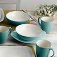 thumbnail image 7 of Noritake Colorwave Turquoise 16-Piece Square Dinnerware Set, Service for 4, 7 of 7