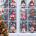 thumbnail image 4 of Christmas Winter Window Stickers, Christmas Classic Santa Claus Window Decals, 4 of 5