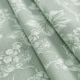 thumbnail image 2 of Home Bargains Plus Sage Green Grapevine Print 60 x 84 inch Oval Vinyl Tablecloth with Flannel Backing, 2 of 9