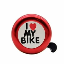 FACEGA Cycle Bell,Easy to Install Bike Horn,Adds Riding Fun Bicycle Bell,Red