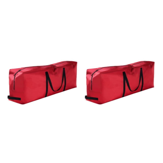 Wosthever Bolsa Durable Impermeable Y Portátil Almacenamiento De Árboles Apertura Ancha Impermeable Y Forro Oxford Rojo 122x38x51cm Rojo Rojo 122x38x51cm 2Conjunto
