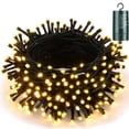 thumbnail image 1 of Cadena de luces Joomer, 66 pies, 200 LED, blanco cálido, impermeable, 1 of 8