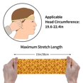 thumbnail image 2 of Cute Delicious Pizza Sports Headband for Women Men, Running Headband Sweat Bands for Cycling, Yoga, Spa, Athleti, Workout - Moisture Wicking Hairband, 2 of 5