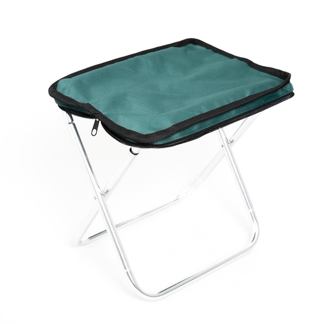 Portable Folding Camping Stool Zip Packed Stool Lightweight Collapsible Stool for Camping