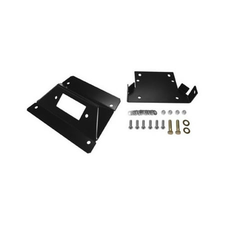 Fairlead Plate Dragonfire Racing 01-2129 RacePace Front Bumper Winch Mount Kit and Fairlead Plate - Wide Spool ()