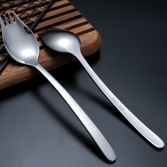 unbranded Spoon and Fork Combination Handle Design Convenience