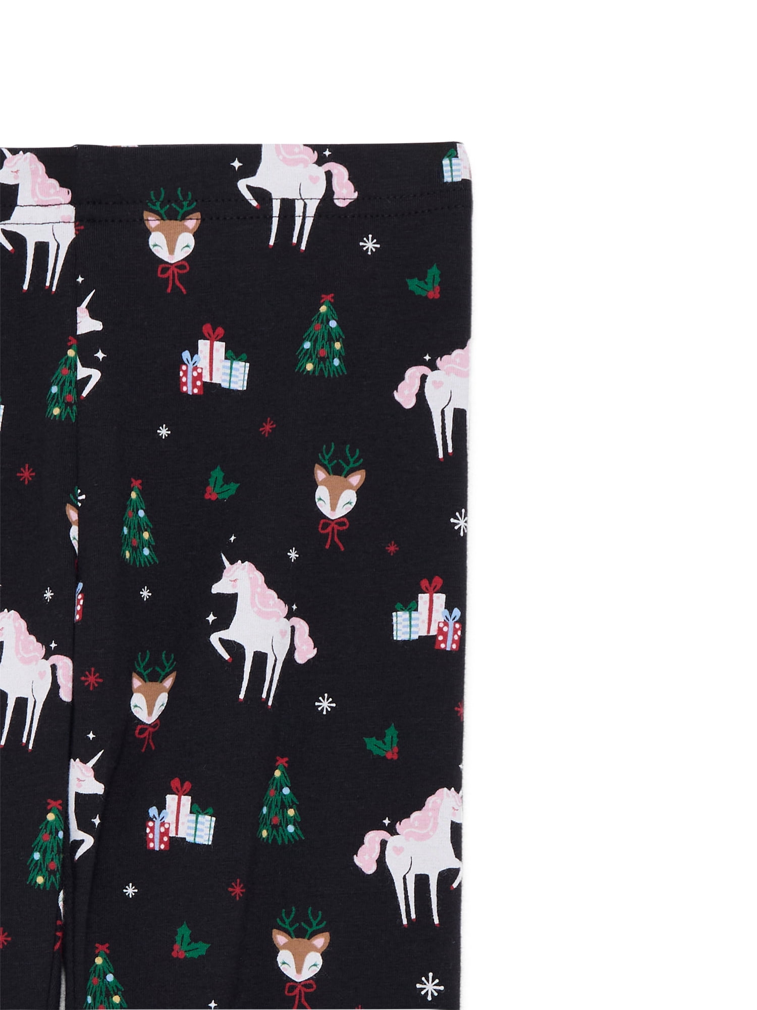 Holiday Time Girls Christmas Printed Leggings, Sizes 4-18