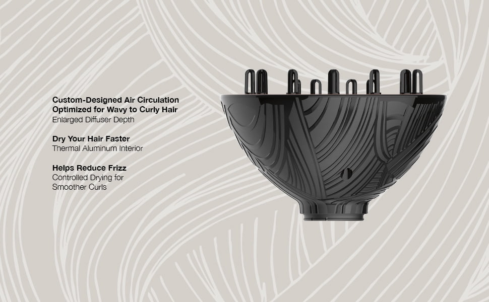The Curl Collective ™ Curly Hair Diffuser, Curly Hair Diffuser