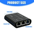 thumbnail image 5 of PatungKu Fast Speed 100/1000Mbps POE Networking Repeaters Switches with 3 Output Port Supporting Ethernet Extension up to 100Meters Plugs and Play Installation and LED Indicators, 5 of 9