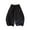 Dark Gray, variant on Boys Pants, Pants for Boys, Kids Solid Color Dark Tone Elastic Waist Loose Fit Wide Leg Pants Casual Gray 13-14 Years