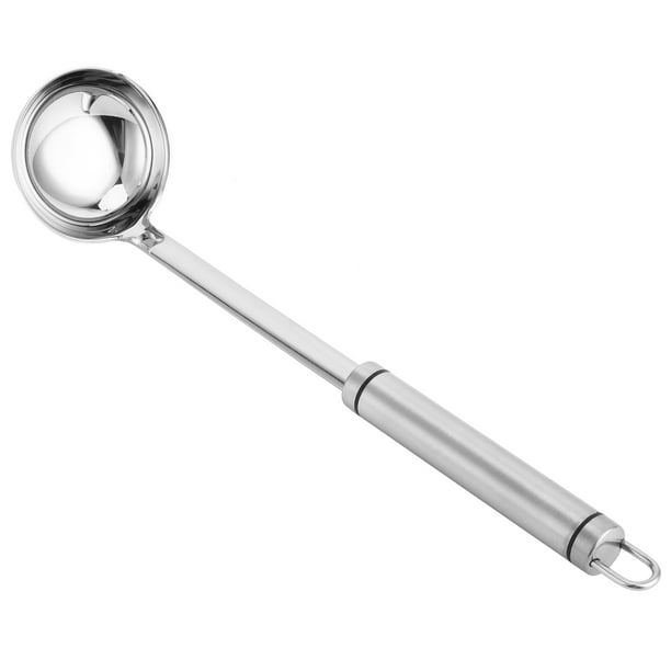 Stainless Steel Soup Ladle, Ergonomic Handle Ladle Soup Ladle Stainless