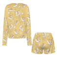 thumbnail image 5 of Gudetama Women Pajamas Set Loungewear Sleepwear 2 Piece PJ Sets, 5 of 7