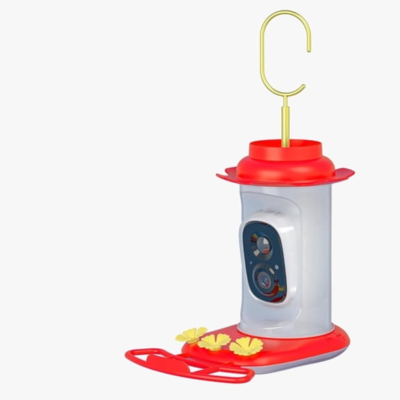Vicohome N008 Bird Feeder with Camera, Solar Powered Bird Feeder Cam, 2K HD Live View, Color Night Vision, AI Bird Recognition, IP65 Waterproof
