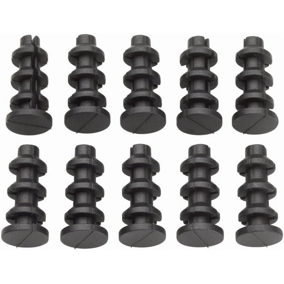 Jagwire Frame Plug Refill Bag Closed Type for 6.0-6.3mm Round Frame Port, Bag/10