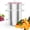 11 Qt, variant on Ktaxon 4.5Qt Steam Juicer Extractor Stainless Steel, Juice Steamer Pot for Fruit & Vegetables with Tempered Glass Lid Clamp, Loop Handles, Ideal for Making Juice, Jelly, Pasta
