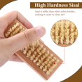 thumbnail image 1 of Cepillo de fibra para uñas con mango de madera de arce sin tratar, cepillo exfoliante de uñas de madera, herramienta de manicura y pedicura para fregar las uñas, 1 of 5