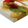 thumbnail image 2 of Ambesonne Floral Fitted Sheet, Girl Abstract Lady, Twin Size, Eggshell Orange, 2 of 3