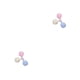 thumbnail image 2 of Methold Cuerdas de algodón resistentes a mordidas, juguete para perros limpios, juguetes flexibles para masticar, forma de hueso molar, bolas Tres Bolas Conectadas 2piezas, 2 of 6