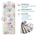 thumbnail image 2 of Pioneer Flower Floral Print Pattern Hot Yoga Mat Towel Non Slip for Hot Yoga - Quick-Drying Yoga Mat Cover with 4 Corner Pockets with Travel Bag - Hot Yoga Towel Non Slip 70"x26", 2 of 6