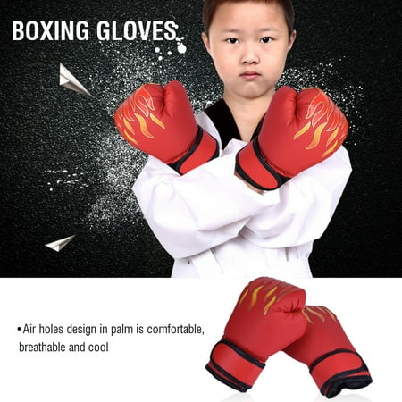 3Colors Child Boxing Fighting Muay Thai Sparring Punching Kickboxing Grappling Sandbag Gloves, Child Grappling Gloves,Boxing