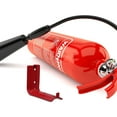 thumbnail image 4 of Tineasur 4Set Fire Extinguisher Wall Hanger Red Powder Coated Metal Bracket Dual Hook Design, 4 of 8