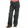 thumbnail image 3 of Wrangler Girl's Premium Patch Dark Blue - Kids Girls Jeans - 09Mwger, 3 of 4
