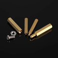 thumbnail image 2 of 240PCS M2 M3 Screws Threaded Standoffs Male Female Brass Standoff Spacer PCB Board Hex Screws Nuts Assortment Kit Hardware, 2 of 5
