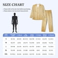 thumbnail image 4 of Fotbe Bamboo Wall Pijama de Hombre con Estampado de Manga Larga, Conjunto de 2 Piezas, Ropa de Dormir Suave y Cómoda con Bolsillos-Medium, 4 of 7