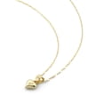 thumbnail image 4 of Cadena Gargantilla Dama Corazón 8 mm Oro 14k Sólido, 4 of 7