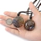 thumbnail image 5 of Chakra Healing Crystal Stone Necklace Ammonite Fossil Natural Round Gemstone Spiral Protection Amulet Pendant Necklace For Women Men Jewellery, 5 of 5