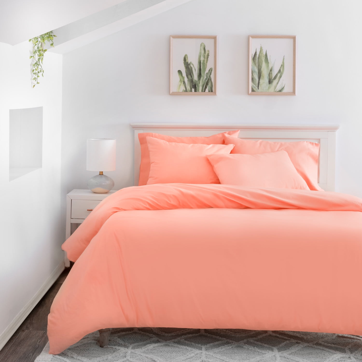 Welspun Basics, 200TC 100 Cotton Percale, Cozy Full/Queen Duvet Cover