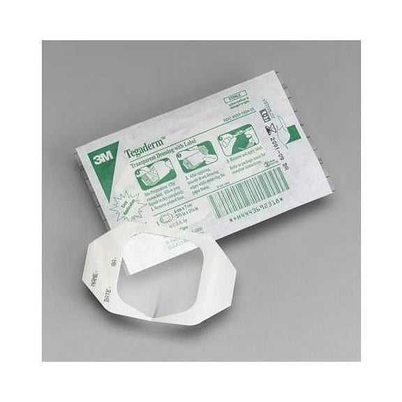 3M 1624W Tegaderm Transparent Film Dressing 2-3/8 in. x 2¾ in. (Each)