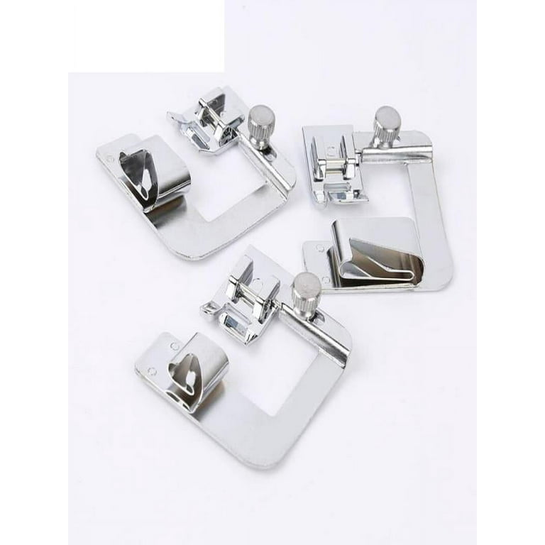 TFBOY Narrow Rolled Hem Sewing Machine Presser Foot Set (3mm,4mm,6mm)- Fits All Low Shank Snap-On Singer, Brother, Babylock, Euro-Pro, Janome, Kenmore