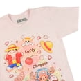thumbnail image 4 of One Piece Shirt Men's Luffy and Chopper Cookies Short Sleeve Graphic Tee, 4 of 5