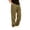 Yellow, variant on Men Fall Summer Cargo Pants Multi Pockets Straight Fit Fashion Casual Long Pants Running Hiking