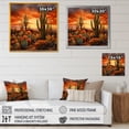 thumbnail image 4 of Designart "Metallic Nevada Cactus" Cactus Canvas Art Print, 4 of 7