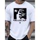 thumbnail image 1 of Men's Casual T-Shirt with Hell Star Graphic - Breathable , Crew Neck, Short Sleeve - Perfect for Summer, 1 of 5