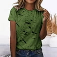 thumbnail image 2 of IROINNID Womens Summer Casual Printed Round Neck Fashion T-Shirt, 2 of 4