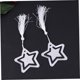 thumbnail image 4 of Raindrops 10Ud Marcadores De Página Metálicos En De Estrella Con Borla Para Graduación Plata, 4 of 8