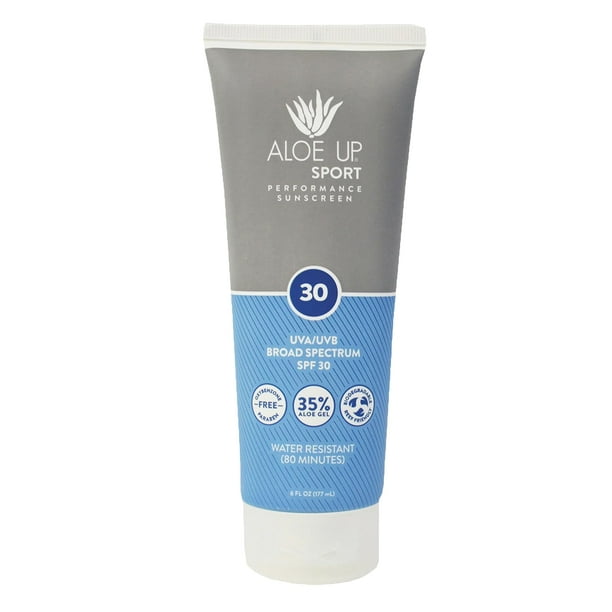 Loción de protección solar ALOE UP Sport SPF 30 177 ml para rostro y cuerpo