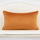 thumbnail image 2 of Funda de almohada Alerfa con bordado de hojas de arce, 30 x 50 cm, color naranja, 2 of 7