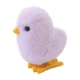 thumbnail image 3 of Juguete de peluche de pollito con cuerda, diseño de dibujos animados realista para niños, juguete para saltar Rosa 31g, 3 of 9