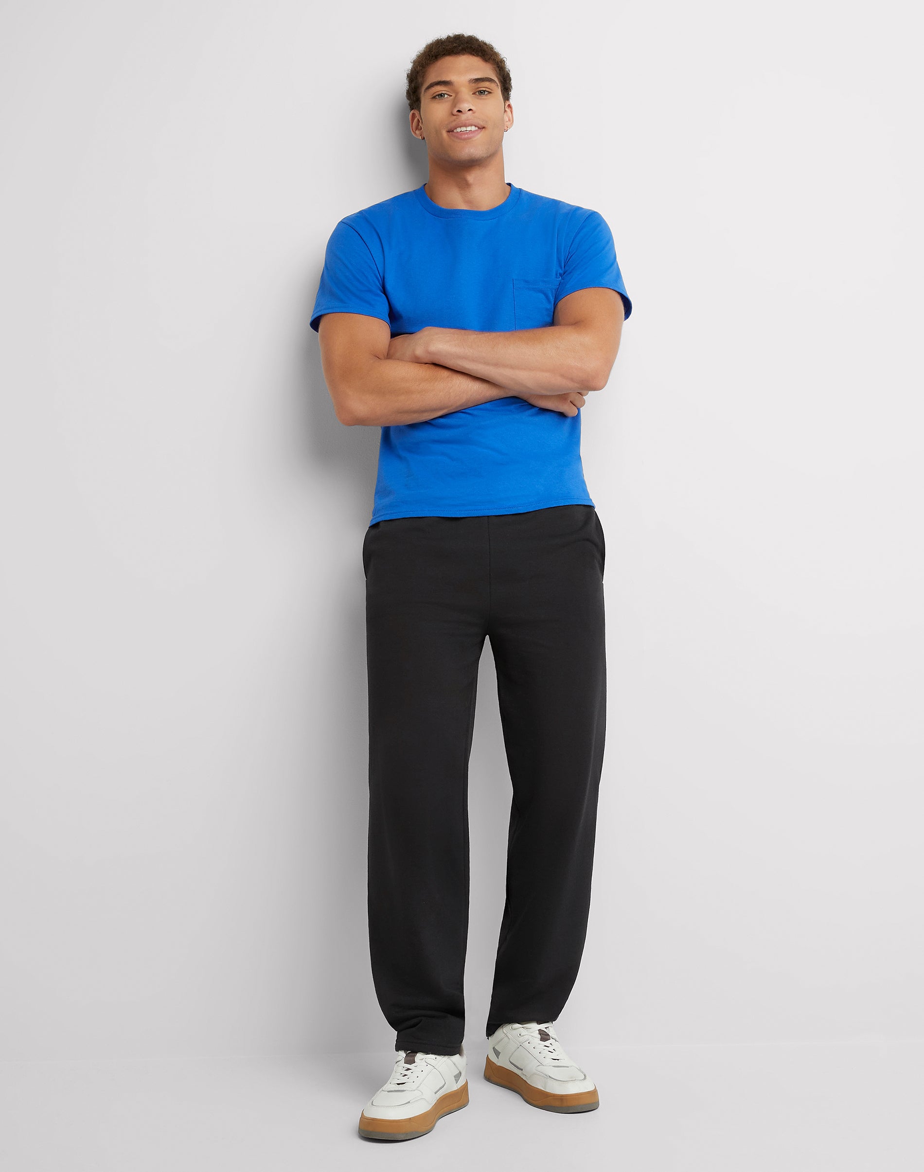 Hanes Men's EcoSmart Fleece Sweatpants With Pockets photo 5