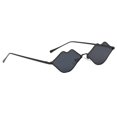 thumbnail image 4 of Gafas de sol Macarena de bios y encantadoras para mujer protección 400 Gris negro, 4 of 7