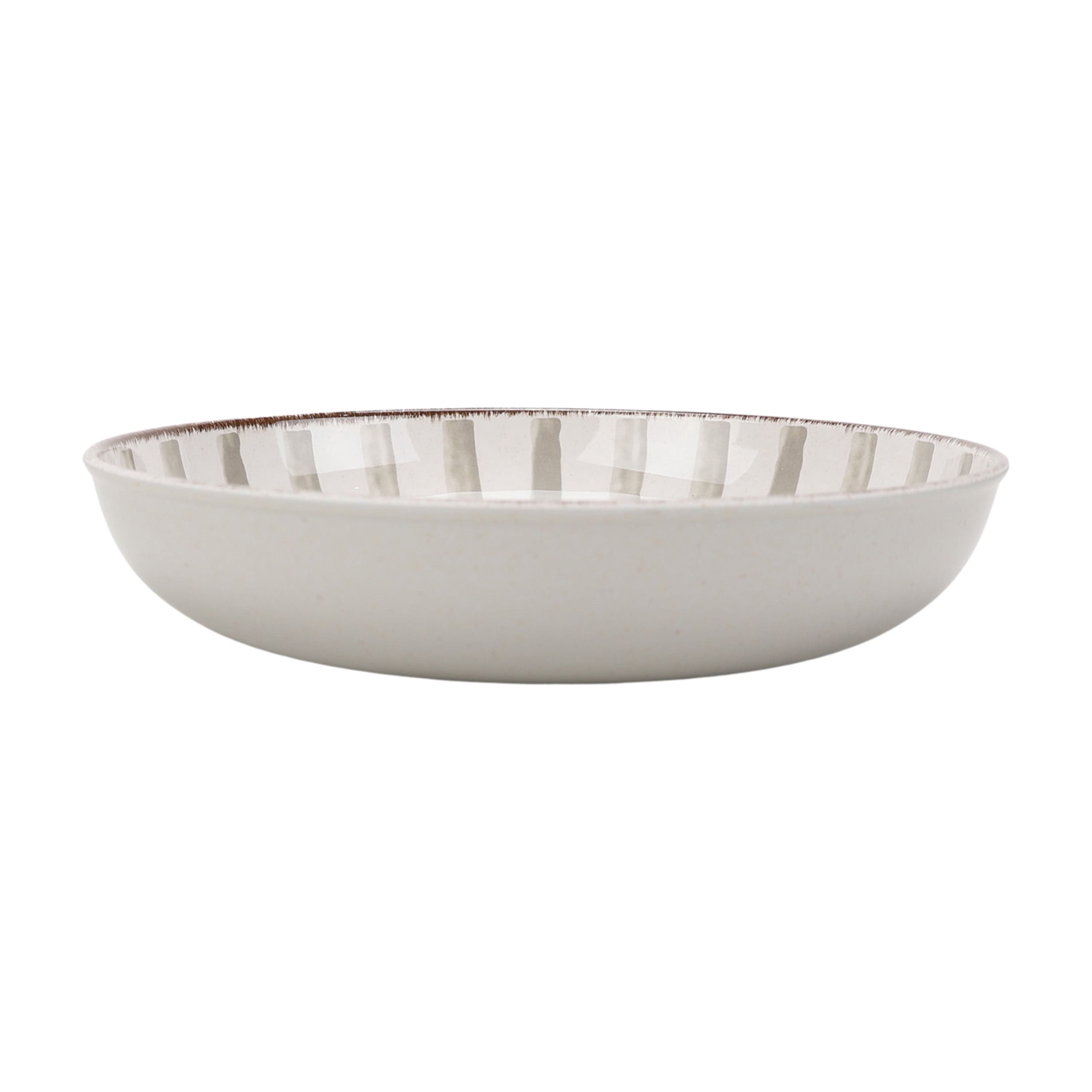 (2 pack) Better Homes & Gardens Bamboo Melamine Dinner Bowl, Grey