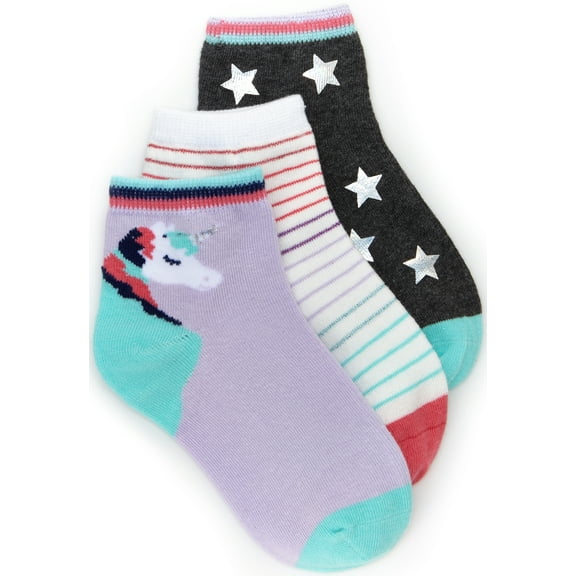 Stride Rite Unisex Sloan Uniform Stars Quarter Socks (3-Pack)